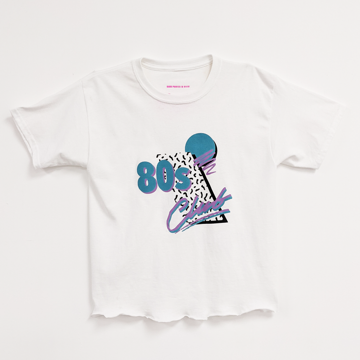 80s Club Cropped Tee (SOLD OUT)